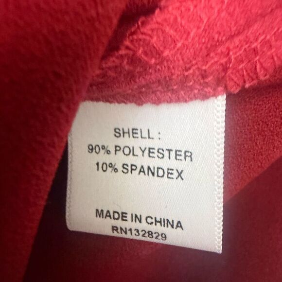 Lovers + Friends red velvet one shoulder cross strap mini dress size small - Picture 5 of 5